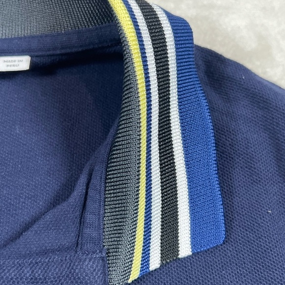 Men’s Lacoste FR4 US Medium Regular Fit Classic Polo Shirt Preppy Stripe Classic - Picture 6 of 10